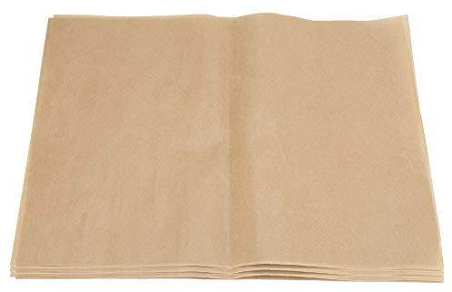 200 Pièces Papier Parchemin BBQ Papier Parchemin Non Blanchi Feuilles De Cuisson Papier BBQ Feuilles De Cuisson Pour la Cuisson Cuisson Grillades