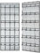 VOLKSLAND 2 Pack Hanging Shelf, Hanging Organiser Over the Door, Shoe Racks, 24 Large Mesh Pockets Storage hanger for Bedroom Bathroom Closet, 59 X 21.6, White