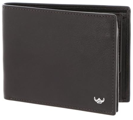 Golden Head Leder Geldbörse Dublin RFID Protect Scheintasche 1154 Braun Dunkelbraun