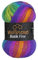 Wollbiene Batik Fine 100 Gramm Wolle mit Farbverlauf mehrfarbig Multicolor Strickwolle Häkelwolle (1510 lila blau grün)