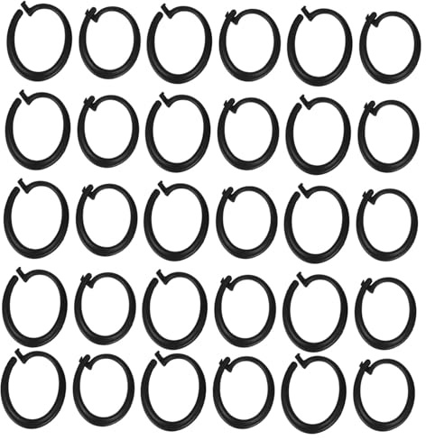 VICASKY Lot de 30 Crochets en Plastique pour Rideaux de Pergola et Tonnelle Extérieure, Accessoires de Bâche Compacts, Résistants aux Intempéries, Fixation Stable pour Pare-Soleil