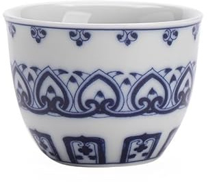 loeusjfnr Tazza Da Tè In Ceramica Tazza da tè antica blu e bianca, set in ceramica, tazza for ospiti Tazze Per Il Tè