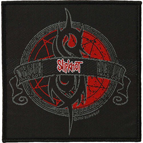 Slipknot Crest Unisex Patch Standard 100% Polyester Undefiniert Band-Merch, Bands