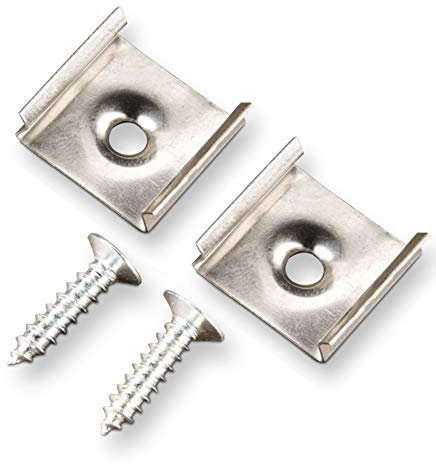 2 x Montageklammer Halteklammer für SO-TECH® Profil 1m