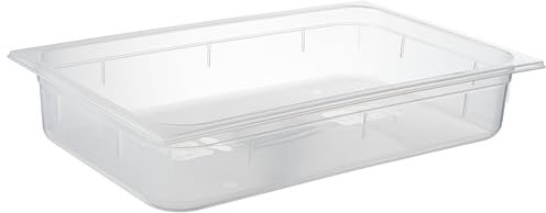 APS 82106 GN-Behälter 1/1, 53 x 32,5 cm, 100 mm tief, 13 Liter, Skalierung, Polypropylen