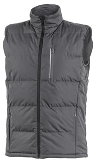 Högert Technik WIED isolierte Weste, Größe XL, Kälteschutzweste für Herren, 100% Polyester, 4 Taschen mit Reißverschluss, Verstellbarer Bund, wattiert, warm & komfortabel