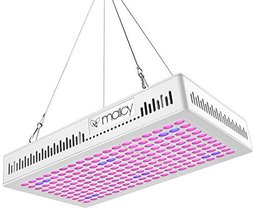 MAIICY 300W LED Pflanzenlampe Optical Lens-Series fortgeschrittenes volles Spektrum führte Betriebslicht-hängende Lampe mit UV IR Led Wachstumslampe Pflanzenlicht für Zimmerpflanzen Gemüse und Blumen