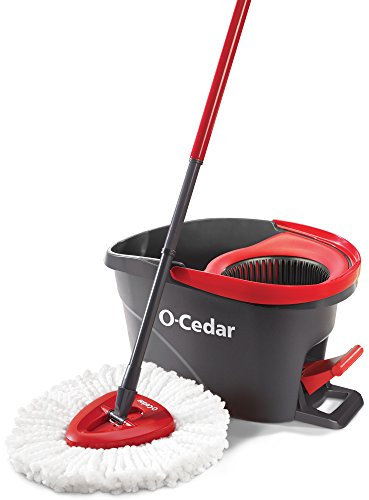 O-Cedar EasyWring Microfiber Spin Mop and Bucket Floor Cleaning System, No Color, No Size