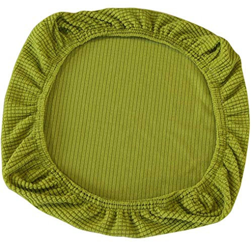 Yourandoll Stretch Stuhlhussen Bezug Husse Stuhlbezug für Bürostuhl Bürodrehstuhl Drehstuhl Stuhl Sitzbezug (Gelbgrün)