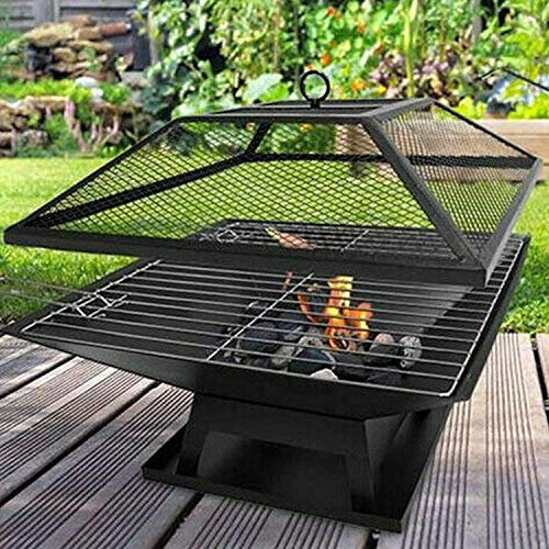SLRMKK Fi im Freienre Pit BBQ Grill Heizung Outdoor Garten Firepitbrazier Patio Draußen