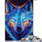 für Erwachsene 1000 Teile Puzzle Wolf Puzzles Holzpuzzle Lernspielzeug (Größe 50x75cm)