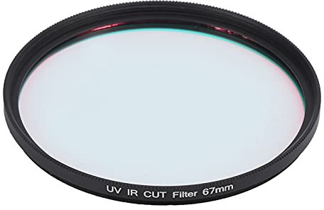 Kameraobjektivfilter, Optisches Glas, UV-IR-Sperrfilter, Infrarot-Durchgangsfilter, für DSLR-Kamera 67 Mm (67mm)