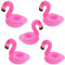 AMZLORD 5 Stück Aufblasbarer Getränkehalter PVC Flamingo Schwimmender Bierhalter Getränke Dosenhalter Flaschenhalter Getränkehalter for Schwimmbad Strand