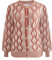 ALARY Maglione Cardigan, Bianco Lana Rosa Antico, M/L Donna