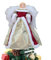 Xistuoz Weihnachtsengel Baumspitze, 30cm Engel Figur als Weihnachtsbaum Spitze Christbaumspitze Figuren, Tannenbaumspitze Baumschmuck Glitzer Engel Weihnachtsdeko