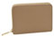Mauro Pelletteria Portemonnaie aus echtem Leder für Frauen, Minimalistisch, 100% in Italien hergestellt, (Sand)
