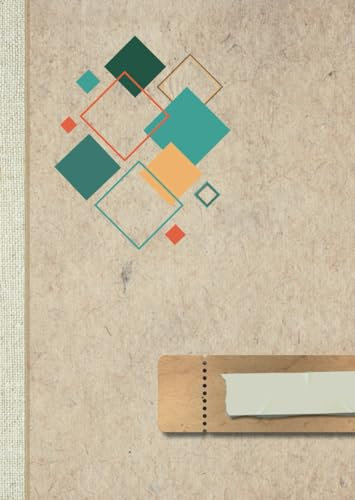 B6 Travelers Notebook Graph Grid Insert: 144 CREAM pages of 5mm pale grey square graph grid paper