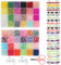 YSWOVUO 2400 Pièces 48 Couleur Perles pour Bracelet, 6mm Rond Perles pour Bijoux, Kit Perles Bracelet pour Fabrication de Boucles D'oreilles Bracelets Colliers, Creation Bijoux pour Adulte et Enfant