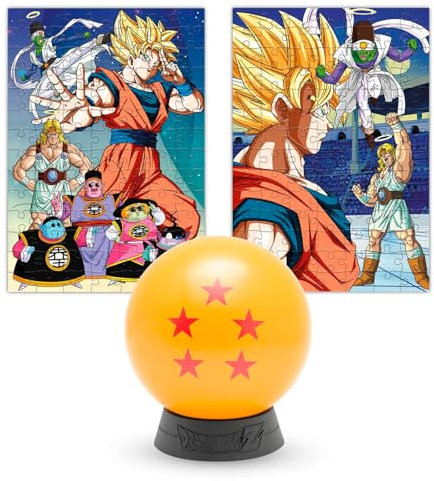 Dragon Ball Z Dragon Ball Puzzle Sammlerstück (5/7) - 2 Puzzles in 1: 98 Teile (18x26cm) | Dragon Ball Figuren - Dragon Ball Geschenke