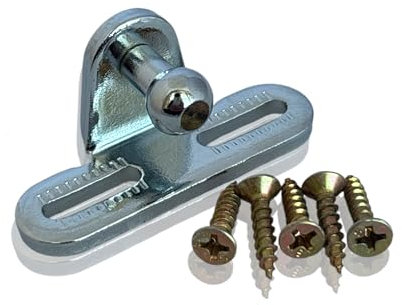 End Pieces Ball Head Ball Joint Ball Pin Attachment Bracket Joint Eye Angle Joint Ball Socket Eye Mount Fork Head Extension Angle Plates Gas Lift (Fitting - RX2301)