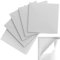 Classic Baseplates, Peel and Stick Base Plates for Building Bricks, Compatible with Major Brands, Self-Adhersive Base for Bricks 10 x 10, 6 Pack Grey