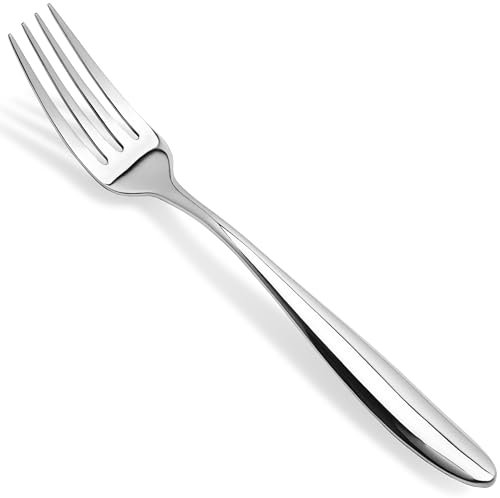 Dinner Forks, Set of 4, 18/10 Stainless Steel Silverware Forks, Dishwasher Safe