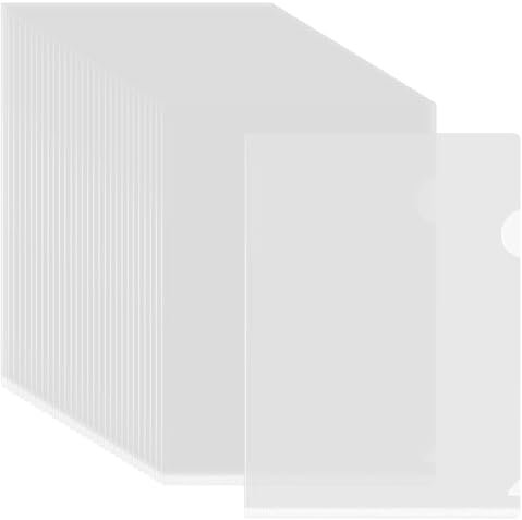 Klarsichthüllen A4 Seitlich Offen Glasklar 30 STK Aktenhüllen Klarsichtfolien Prospekthüllen A4 Seitlich Offen Sichthüllen für Papier