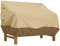 Classic Accessories Veranda Wasserabweisende Abdeckung für Gartenbänke, Kiesel/Rinde/Erde (127 cm, klein)