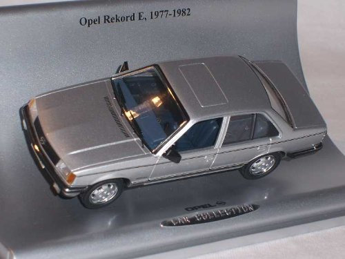 Minichamps Opel Rekord E 1977-1982 Limousine Silber 1/43 Modell Auto Modellauto