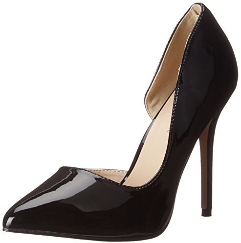 Pleaser Damen Amuse 22 Pumps, Black (Blk Pat), 42 EU(9 UK)