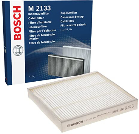 Bosch M2133 Standard Cabin Filter - Replacement Filter | Filters Pollen and Dust for Cleaner Air Inside the Vehicle