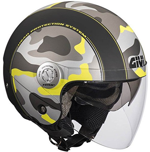 Givi HPS 10.8F Urban-Jet-Helm, Grafik Camouflage, L
