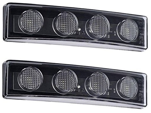 2x Dachkabine Weiß Sonne LED Visier Lichter für Scania G P R T 12V 24V E-geprüft OEM ersetzen 1798980 1910438