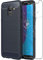 ebestStar - Coque pour Samsung J6 2018 Galaxy SM-J600F, Etui Protection Motif Carbone, Antichoc Souple TPU, Bleu Foncé + Verre Trempé