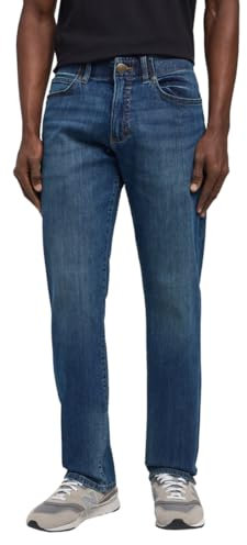 Lee Straight Fit Xm, Jeans Uomo, Maddox, 34W / 32L