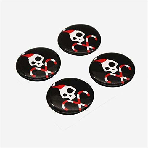 4pcs Felge Radmitte Radkappe Abzeichen Aufkleber für Mini Cooper F54 F55 F56 F57 F60 R55 R56 R57 R58 R59 R60 R61 Hardtop Clubman Hatchback Covertible Roadster Countryman Paceman