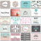 Friendly Fox Geburtstagskarten, 20 Karten zum Geburtstag, DIN A6 Postkarten Glückwunsch Geburtstag, Happy Birthday cards - Set 1
