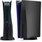 ElitePlay Schwarze Frontplatten Abdeckung für PS5 Hülle Ersatzplatte Shell Mattschwarz Zubehör für Playstation 5 Disc Edition