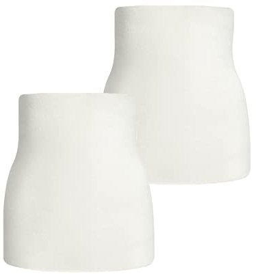 conta Leibwärmer 2er Spar-Pack, Warmer Nierenwärmer aus Angora und Wolle, Nierenschutz für Damen und Herren, Unterwäsche für den Lendenwirbelbereich & untere Rückenpartie, Größe: L