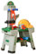 HOMCOM Kinder Werkbank mit Werkzeug Arbeitstisch Werkbanktisch mit 37 Zubehören Rollenspiel Spielzeug für Kinder ab 3 Jahren PP-Kunststoff Grün+Grau 44 x 26 x 71 cm