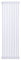 Traditional 2 Column Vertical Horizontal Radiator for Heating Cast Iron Style (1500x460mm, White)