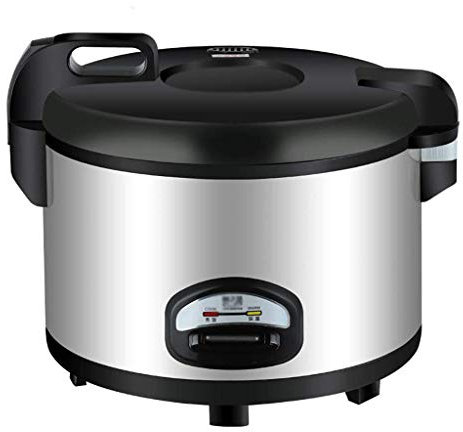 Cuociriso (4 litri/700 W/220 V) Funzione di isolamento intelligente per la casa Pentola interna in acciaio inox Cucchiaio a vapore e misurino Dormitorio Piccoli elettrodomestici possono ospitare fin