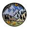BPA Landschaft Aufnäher, Patches zum Aufbügeln, Bügel Flicken