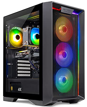 Skytech Nebula Gaming PC - AMD Ryzen 5 3600 3.6GHz, Nvidia GTX 1650, NVME SSD 500GB, DDR4 RAM 3200, 600W Gold PSU, 11AC Wi-Fi, Windows 11 Home 64-bit