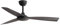 Ventilador de techoSULION 2179940 LIANegro