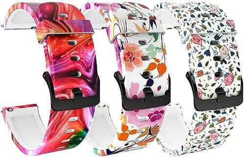 RuenTech Uhrenarmband Kompatibel für Xplora X6 Play Armband Kompatibel für Xplora X6 Ersatz-Silikonarmband (3er Pack B)