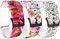 RuenTech Uhrenarmband Kompatibel für Xplora X6 Play Armband Kompatibel für Xplora X6 Ersatz-Silikonarmband (3er Pack B)