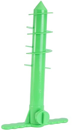 BESPORTBLE 1stück Tragbare Spiralsockel Für Sonnenschirme Robuste Bodenhülse Für Strand Camping Installieren Leicht Und Handlich Rutschfester Griff Zufällige Farbe