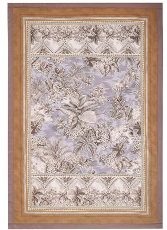 Bassetti BOBOLI Plaid aus 100% Baumwolle in der Farbe Glace G1, Maße: 135x190 cm - 9330105