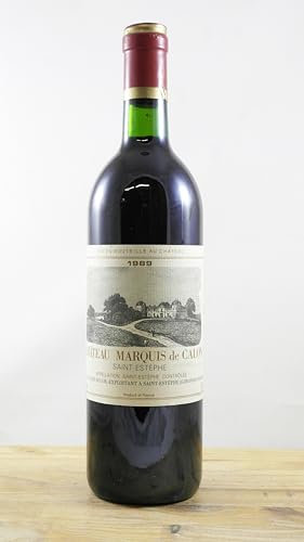 Marquis de Calon Ségur Bouteille de Vin Millésime 1989
